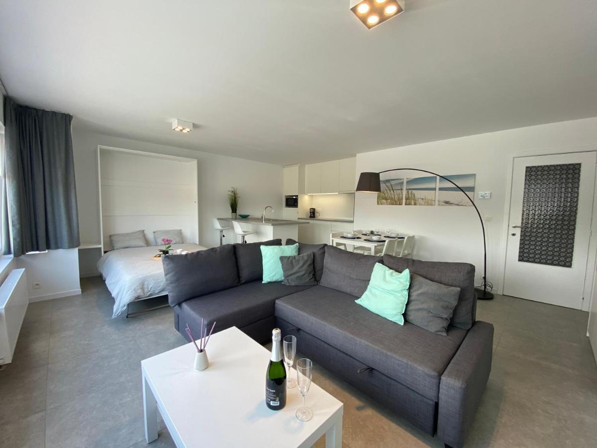 Residentie Duinenzucht - Appartement Laure I Studio Lynne Bredene Ngoại thất bức ảnh