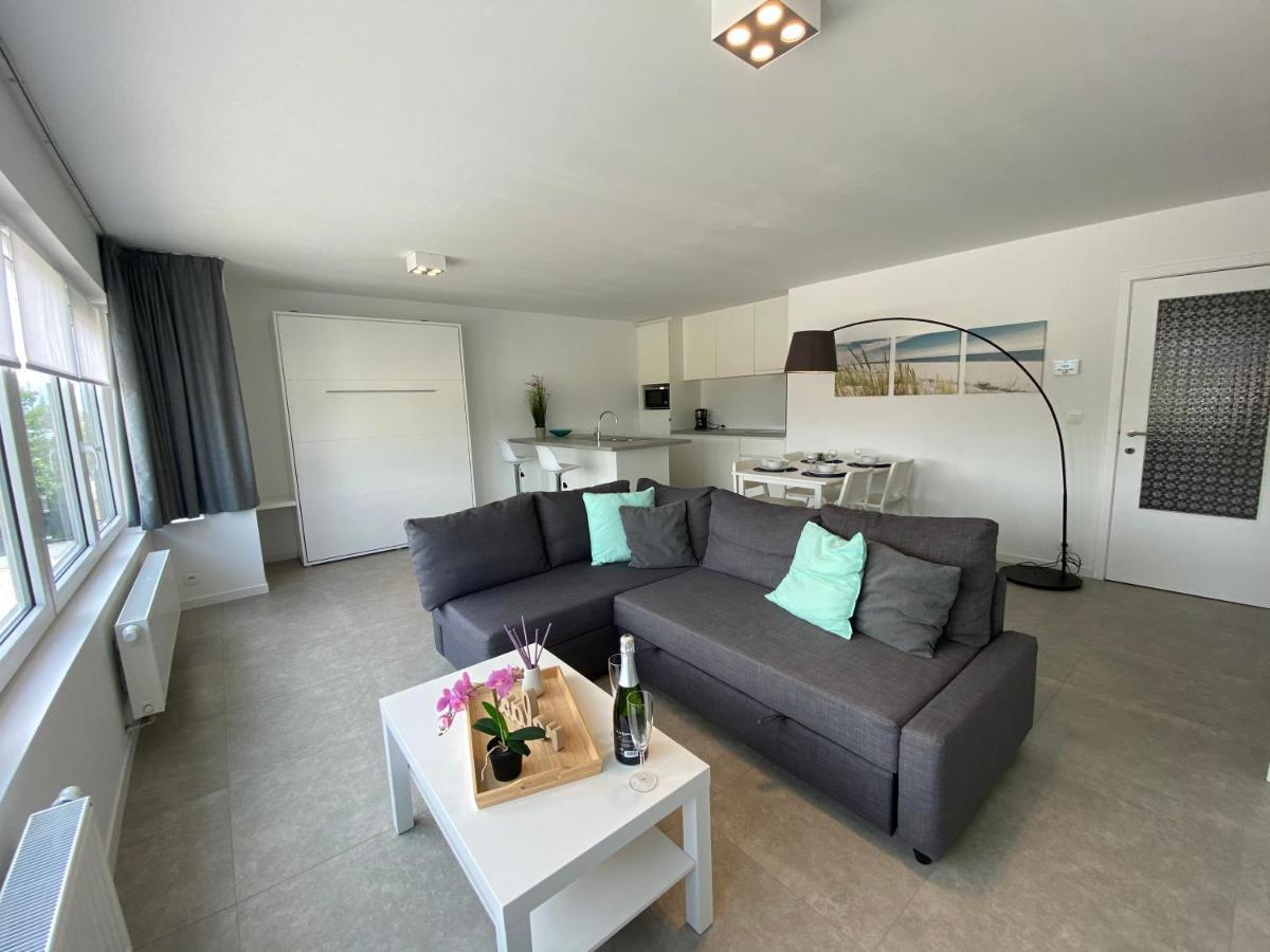 Residentie Duinenzucht - Appartement Laure I Studio Lynne Bredene Ngoại thất bức ảnh