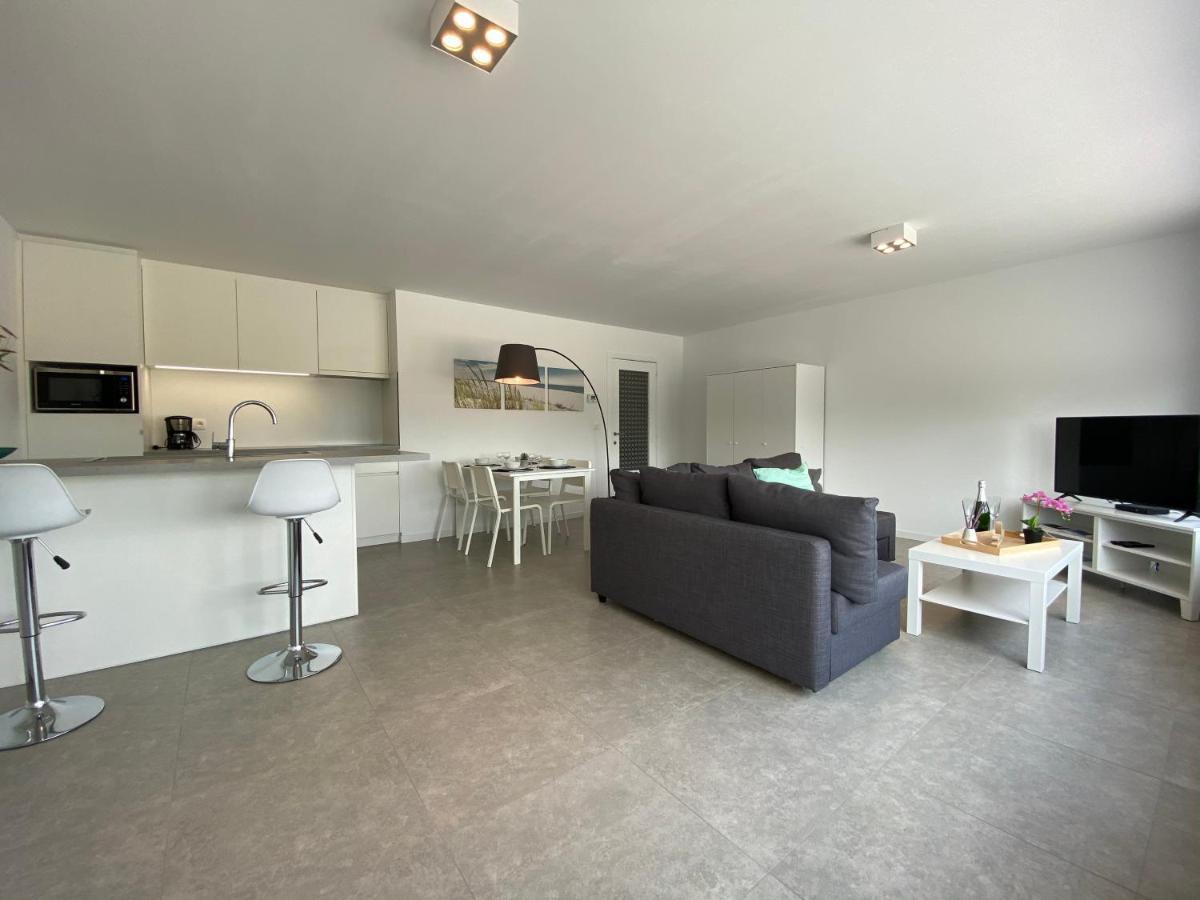 Residentie Duinenzucht - Appartement Laure I Studio Lynne Bredene Ngoại thất bức ảnh